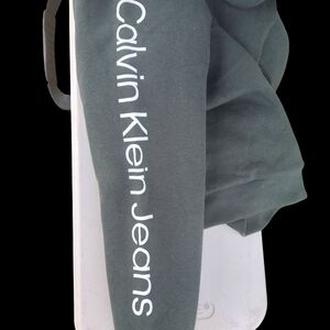 Calvin Klein Kids Black Zip-Up Hoodie